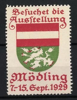 Reklamemarke mödling - reklamemarke,